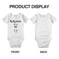 thumbnail image 3 of My Big Sister Is A American Wirehair Cat Cute Baby Clothing Bodysuits For Boy Girl, 3 of 5