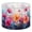 Color 5, variant on Linen Drum Lamp Shades Pink Marble Gold Marble Pink Tones Translucent Layers Golden 13" x 13" x 10" Lampshade for Table Lamps Floor Lamps Lamp Shade Replacement Easy Assembly Required