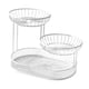 thumbnail image 2 of Canasta de frutas moderna, soporte para encimera, cesta de almacenamiento de alambre de metal. L blanco, 2 of 9