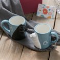 thumbnail image 4 of Mugs for Couples, 300Ml Ceramic Cute Couple Water Mug Gift Set Accent, 4 of 6