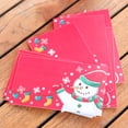 thumbnail image 2 of 50 piezas tarjetas de tarjetas de números de adorno de números de para BLESIY Tarjeta roja del muñeco de nieve, 2 of 8