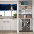 thumbnail image 5 of LALILO Kitchen Curtains and Valances Set of 3 36" Christmas Tree Window Treatment Tiers for Window Decor, 5 of 5
