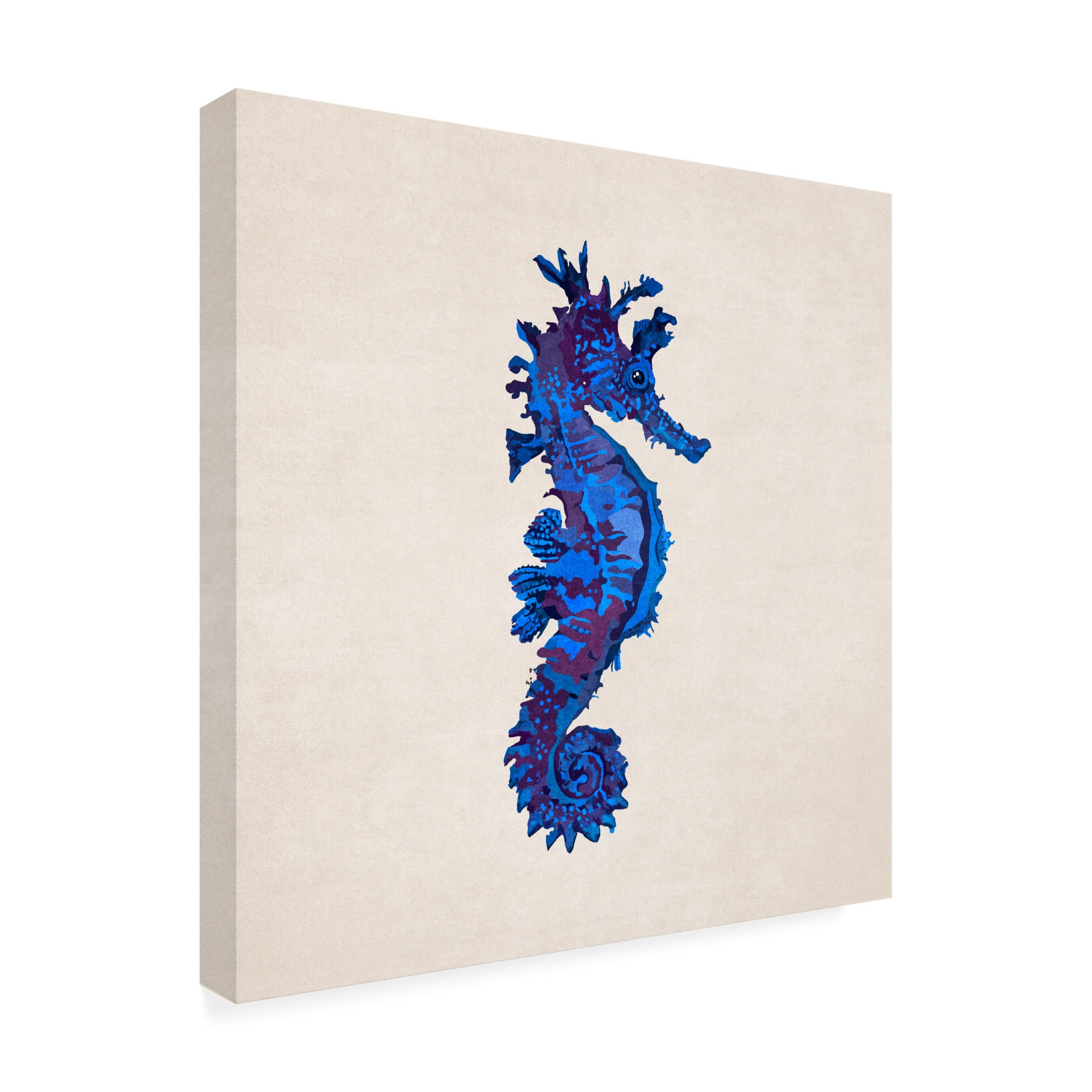 Trademark Fine Art Emel Tunaboylu Mor Canvas Wall Art