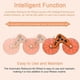 thumbnail image 4 of Automatic Rebound Abdomminal Wheel Ab Abdominal Muscle Exercise Roller with Timer Elbow Support Mute Fitness Equipment for Workout Home Office Gym, 4 of 5