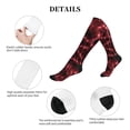 thumbnail image 5 of Sikiie Red Line 1 Pairs Compression Socks for Men and Women 15-20 mmHg Running Support Socks, 5 of 7