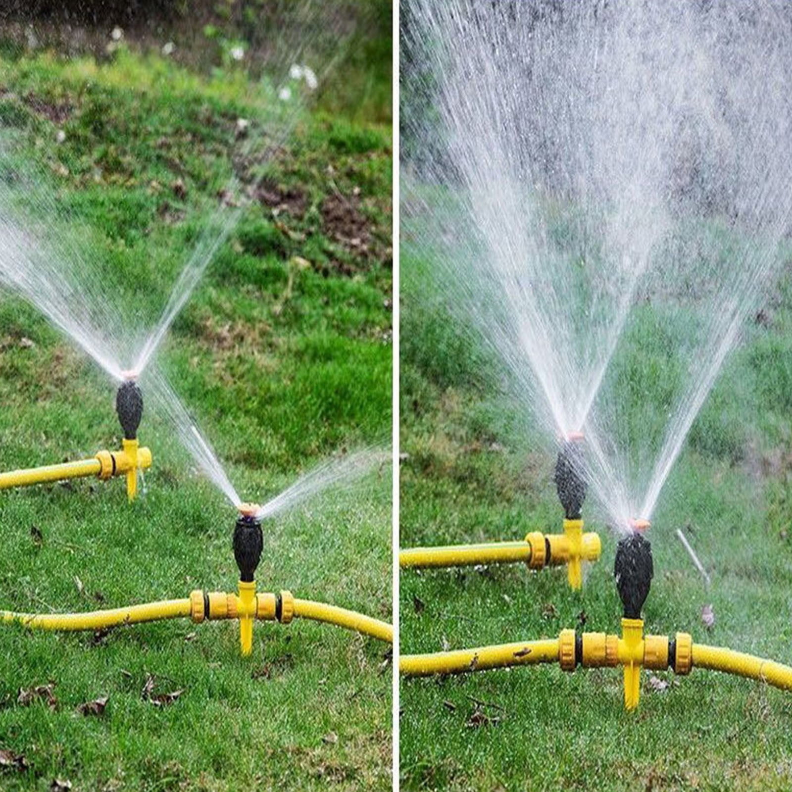 RoamHome 360° Rotation Auto Garden Watering System - Lawn Sprinkler for Efficient Watering, Easy Installation & Adjustable 3 Gears - Perfect for Patios- Durable ABS Plastic Construction.