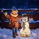 thumbnail image 4 of Fiudx Liquidación De Ahorros De Verano Navidad Luminosa Muñeco De Nieve Ventana Escena Decoración Accesorios Navidad Decoración Adornos, 4 of 5