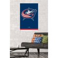thumbnail image 2 of NHL Columbus Blue Jackets - Logo 21 Wall Poster, 22.375" x 34", 2 of 3