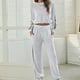 thumbnail image 2 of Conjunto de tops deportivos de manga larga para mujer, cintura elástica, pantalones largos, conjuntos de pijamas Wmkox8yi  bvn1991, 2 of 9