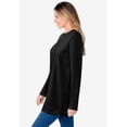 thumbnail image 3 of Woman Within Plus Size Crewneck Ultra Soft Sherpa Sweatshirt, 3 of 6