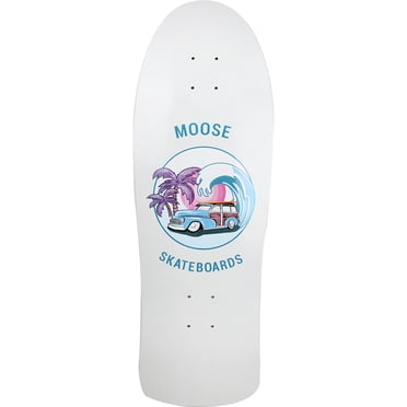 Moose Skateboards Old School 10 X 33 Stained Black Blank Skateboard Deck