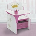 thumbnail image 2 of Delta Children Princess Crown Task Chair Desk with Storage Bin, Greenguard Gold Certified, 2 of 10