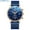 Blue, variant on Watches Mens CRRJU Top Brand Stainless Steel Waterproof Clocks Men Watch Military Diving Quartz WristWatch Chronograph