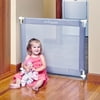 Toddleroo by North States Portable Traveler Baby Safety Gate with Travel Bag, Gray Fabric