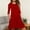 Red, variant on ClodeEU Womens Crewneck Short Sleeve Dresses ,Casual A-Line Spring Loose Tshirt Dress with Pocket B-Blue,Womens Plus XXL