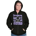 thumbnail image 3 of Best Mom Ever Cool Cute Mothers Day Womens Plus Size Graphic Zipper Hoodie Brisco Brands 4X, 3 of 5