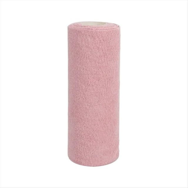 Toallitas de Limpieza Reutilizables, Rollos de Toallas de Microfibra para el Hogar, Trapos para Platos, Reemplazo de Toallas de Papel para Lavar, Color Rosa