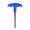 A, variant on Wrench Tool with Comfortable Grip T-Handle Hexagonals Wrench Tool for Various Application Professional Use