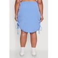 thumbnail image 5 of Womens Plus Size Toggle Drawstring Waist Midi Skirt, 5 of 5