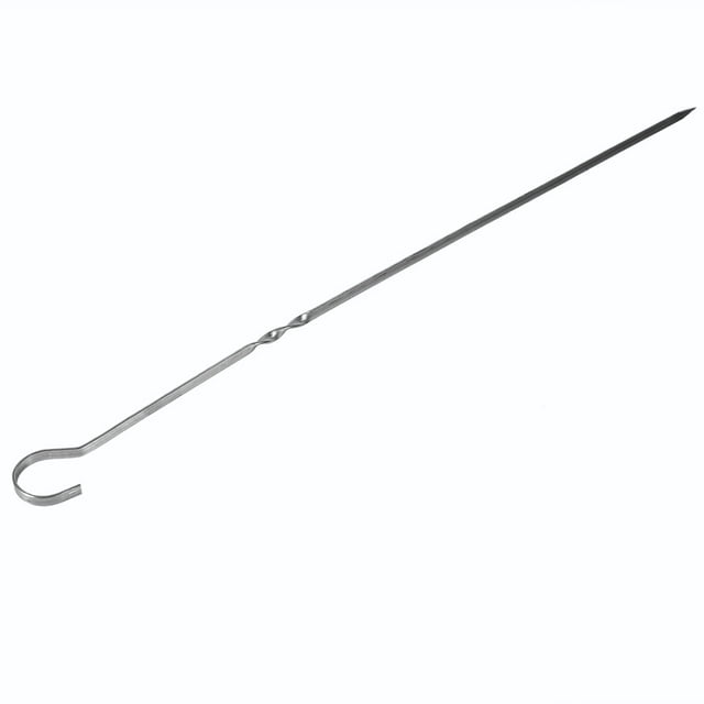 Brochetas 10PCS BBQ Barbacoa Asar Cocinar Largo Acero Inoxidable
