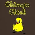 thumbnail image 3 of CafePress - Chicago Chick Dark T Shirt - 100% Cotton T-Shirt, 3 of 4