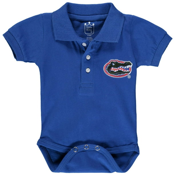 Little King Florida Gators Infant Polo Bodysuit Royal