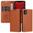 thumbnail image 1 of Funda para iPhone 12 Mini Estuche de Cuero PU Tipo Cartera con Ranuras para Tarjetas y Cierre Magnético, 1 of 5