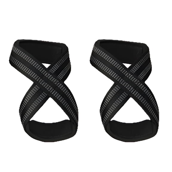 TELOLY 8 Loop Lifting Straps for Power Lifters, Weightlifters, Workout Enthusiasts
