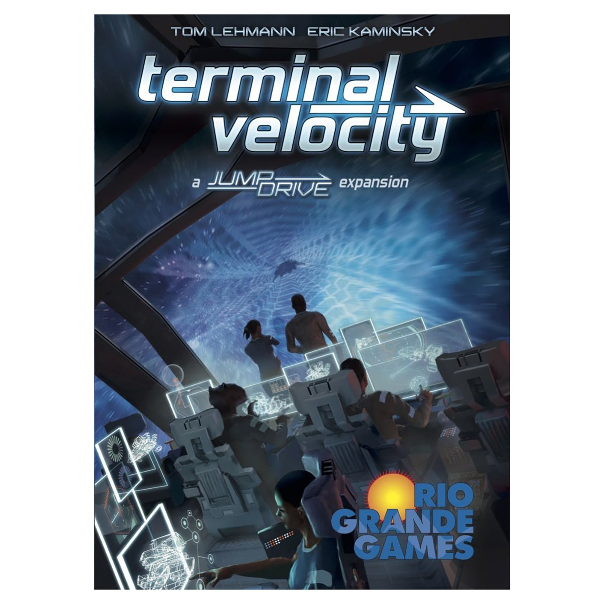 Jump Drive: Terminal Velocity Expansion - Galaxy Race Card Game, An Expansion For Jump Drive Base Game - Galaxy Race Card Game, Rio Grande Games,  1-5 Players, 30 Minute Playing Time