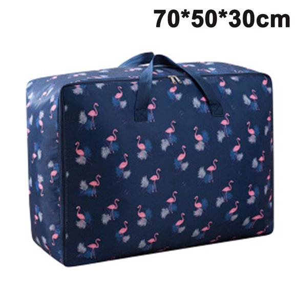 Sacs de Rangement en Tissu Oxford, Sacs de Rangement pour Vêtements, Sacs de Rangement pour Vêtements Grande Capacité avec Fermeture Éclair, Sac de Rangement pour Literie