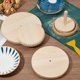 thumbnail image 4 of Juego de 4 moldes de madera para cerámica, de 12/16/19,8/24,1 cm, con mango. Ideales para modelar platos, cuencos y otras piezas de cerámica. Perfectos para manualidades., 4 of 6