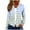 Multicolor-03, variant on ShomPort Womens Hoodie Sweatshirt Thin Casual Full Zip Stripe Long Sleeve Cardigan Outerwear Spring Summer
