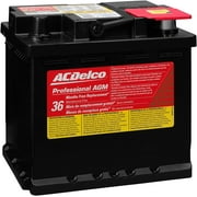 ACDelco AGM 12 Volt Automotive Battery Group Size 140R, Top Post
