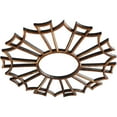 thumbnail image 2 of 20"OD x 7"ID x 1/2"P Augustus Architectural Grade PVC Pierced Ceiling Medallion, Antiqued Copper, 2 of 10
