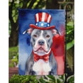 thumbnail image 3 of Pit Bull Terrier Patriotic Garden Flag 11.25 in x 15.5 in, 3 of 5
