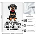 thumbnail image 3 of 2 Pcs Funny Kitchen Towels,Dachshund Kitchen Quote Microfiber Dish Towels,Kitchen Tea Towels,Kitchen Towel Set (18" X 26"), 3 of 3
