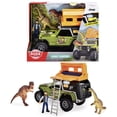 thumbnail image 5 of Dickie Toys: Jeep Dino Camper Set - Green & Orange - Light & Sound Toy Vehicle w/ Trailer, Action Figure & 2 Dinosaurs, Licensed, Kids Ages 3+, 5 of 6