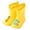 A, variant on Colorful Cartoon Animal Girls Rain Boots Baby Water Shoes EVA Soft Outdoor Kids Toddler Puddle Footwear