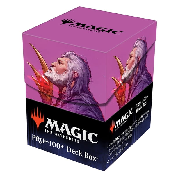 Ultra Pro - Caja de baraja de más de 100 cartas para Magic: The Gathering Commander Masters - Obra de arte de Urza Lord High Artificer - Almacena hasta 100 cartas de doble funda con confianza Protege