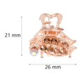 thumbnail image 4 of 10 unids Mini Cierre del cabello Pequeño Pelo Glaw Clip Pein Charrette Harrette Horquilla, 4 of 5