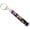 Purple, variant on Earth Marble Key Ring