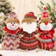 thumbnail image 4 of Saco con cordón de Navidad Matsuzay para aperitivos de frutas muñeco de nieve alce bolsa de regalo gran capacidad, 4 of 6
