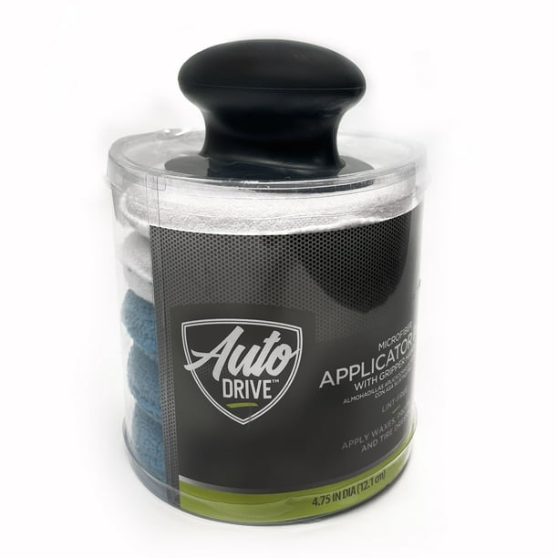 Auto Drive Microfiber Wax & Polish Applicator Pads, 5 Count Walmart