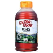 Golding Farms 100% Pure Honey, 24 oz Plastic Bottle