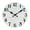 Style1, variant on DESIGNICE Wall Clock,Silent Movement & No Ticking Sound Large Wall Clock,Sleek Minimalistic Wood Grain Design Kitchen Clock,Style5