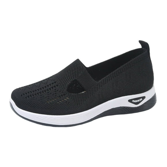 Women's Casual On Flat Women Wide Width Shoes Casual Slip on Shoes for Women Wide Shoes Autumn Winter Warm Womens Casual Shoes Business Casual Shoes for Women Comfortable Soft Sole