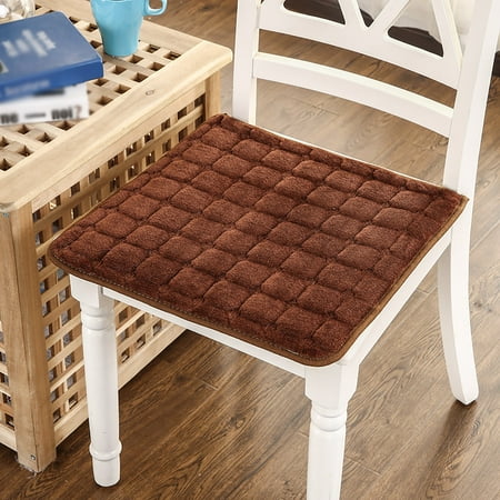 

Sanbonepd Super Soft And Comfortable Plush Chair Cushion Non Slip Winter Warm Seat Cushion For Home Office Dormitory