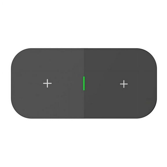 Sunffice 2-in-1 Wireless charge Dual charge mobile phone Dual 15W Fast wireless charger Iphone wireless charger with weak magnetic black