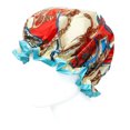 thumbnail image 3 of Wrapables Reusable Women's Waterproof Shower Caps for Long Hair, Royal, 3 of 3