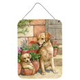 thumbnail image 1 of "Treasures Father and Son Yellow Labrador Wall or Door Hanging Prints CDCO0383DS1216, 16""H x 12""W, Multicolor" Caroline's Treasures CDCO0383DS1216, 1 of 1